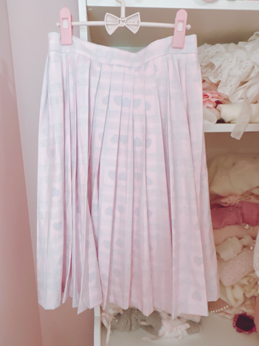 ♡ swankiss heart plaid skirt ♡ - Picture 4 of 4